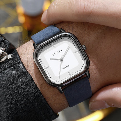 Oxford Leather Timepiece