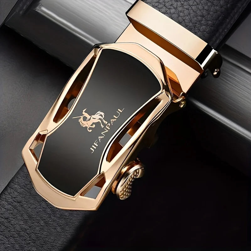 Men's Luxury Ratchet Leather Belt