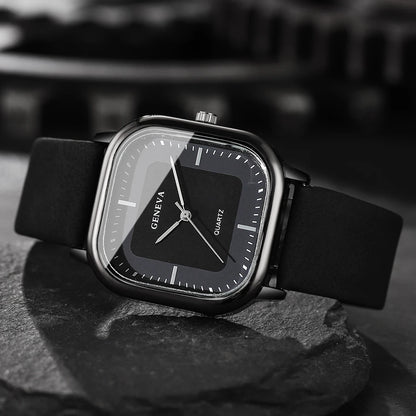 Oxford Leather Timepiece