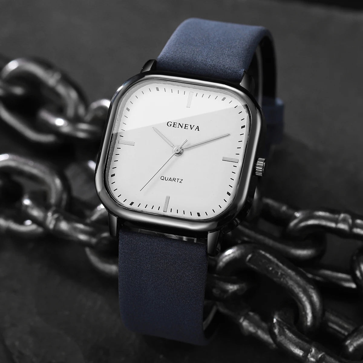 Oxford Leather Timepiece