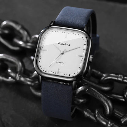 Oxford Leather Timepiece
