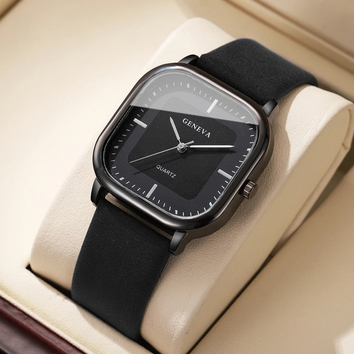 Oxford Leather Timepiece