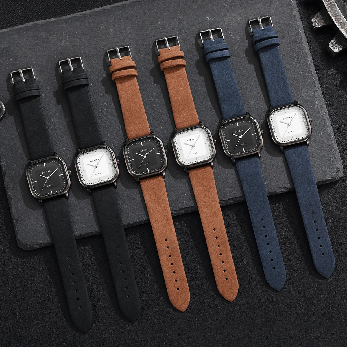 Oxford Leather Timepiece