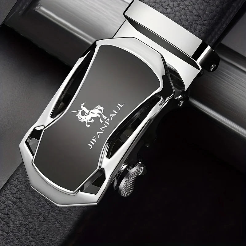 Men's Luxury Ratchet Leather Belt