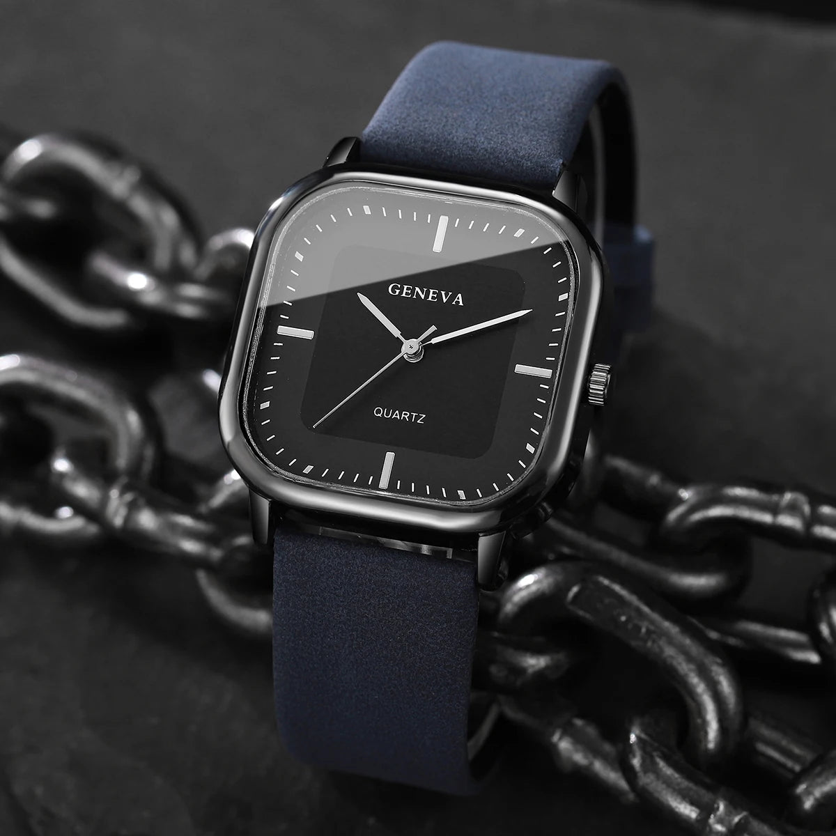 Oxford Leather Timepiece