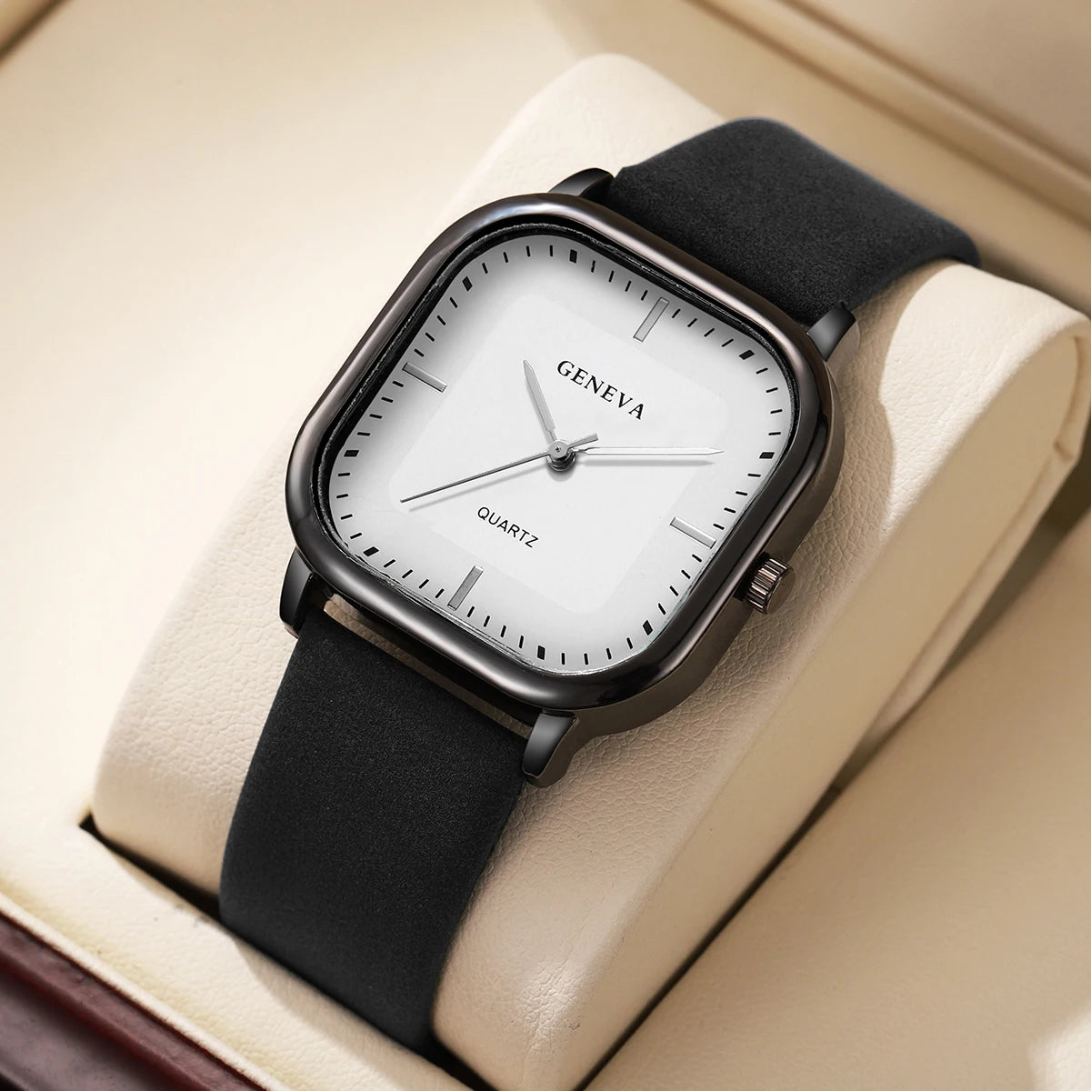 Oxford Leather Timepiece