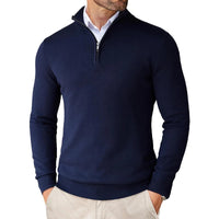 Signature Zip Sweater