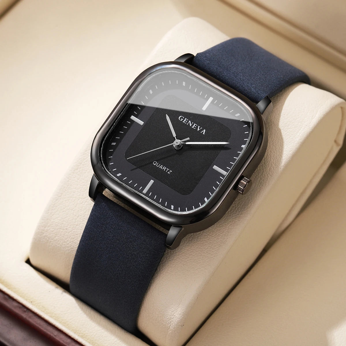 Oxford Leather Timepiece
