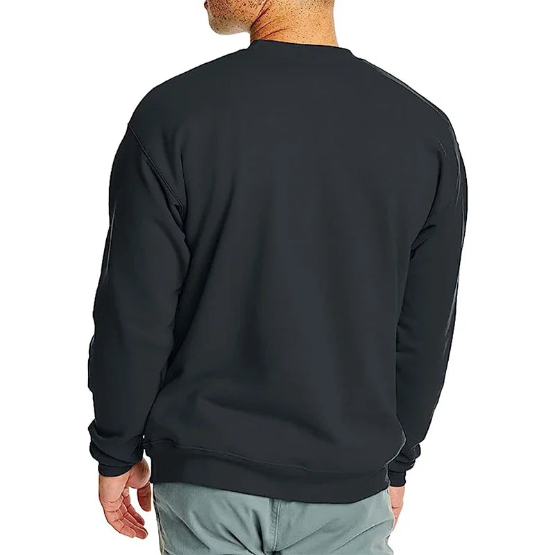Classic Long Sleeve Sweatshirt for Men