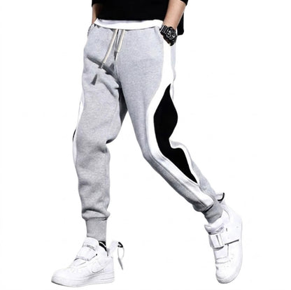UrbanFlex Contrast Joggers – Men's Slim Fit Sports & Casual Sweatpants