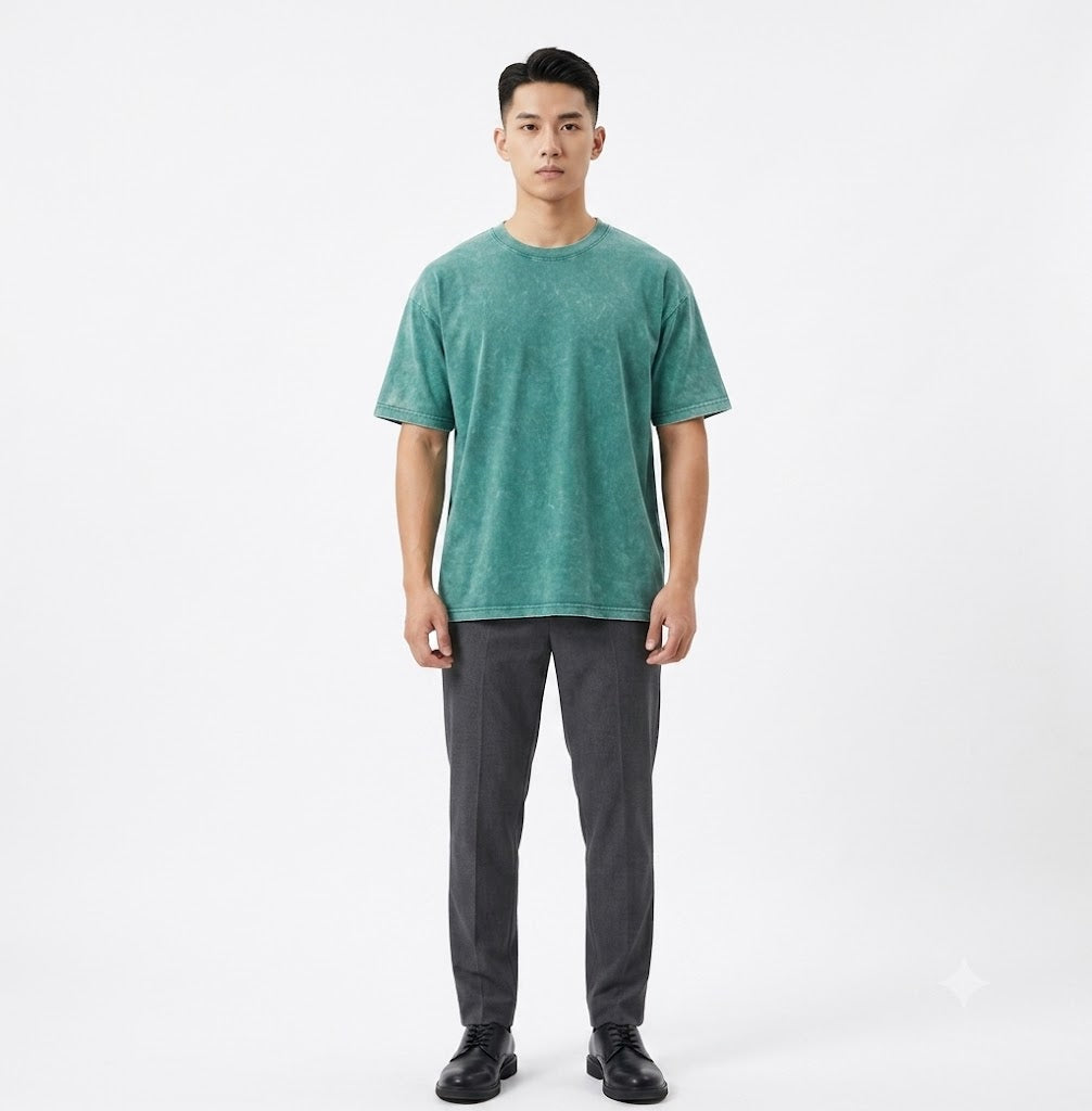 Asphalt Vintage Oversized Tee